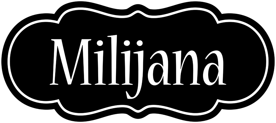Milijana welcome logo