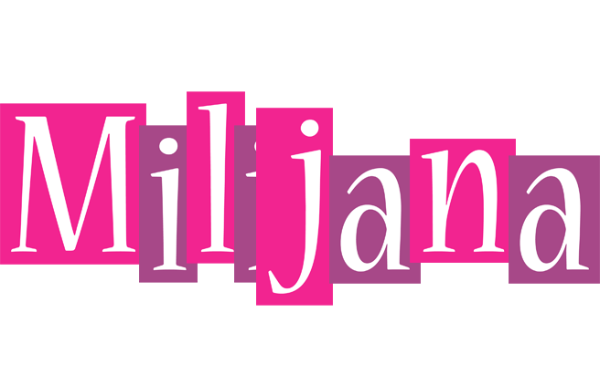 Milijana whine logo