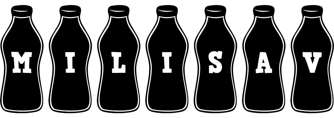 Milisav bottle logo