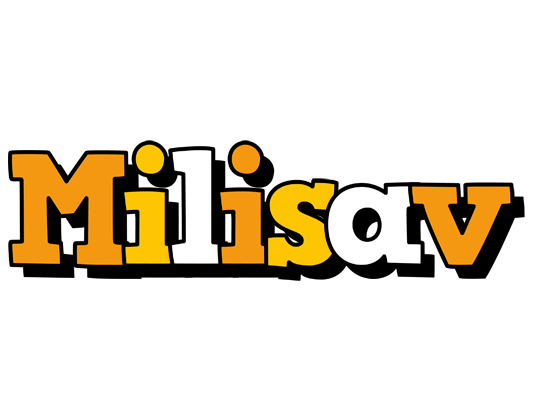 Milisav cartoon logo
