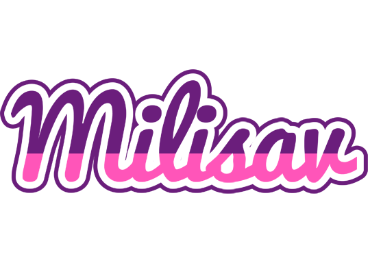 Milisav cheerful logo