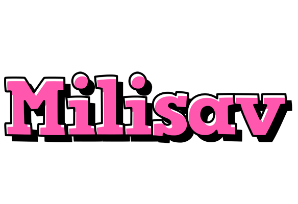 Milisav girlish logo