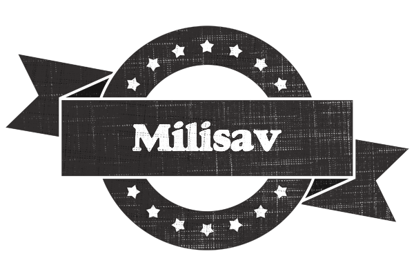 Milisav grunge logo
