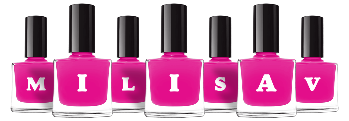Milisav nails logo