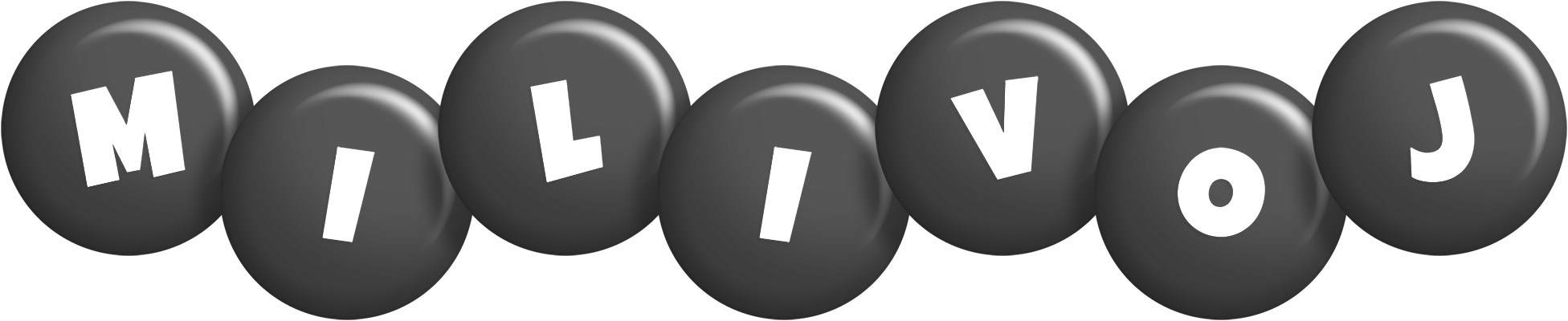 Milivoj candy-black logo