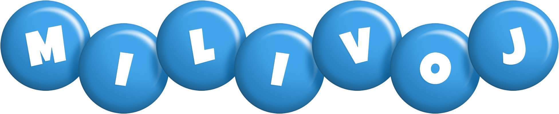 Milivoj candy-blue logo