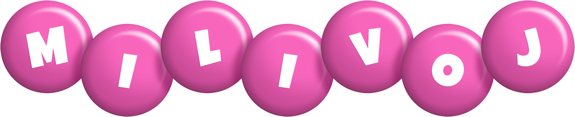 Milivoj candy-pink logo