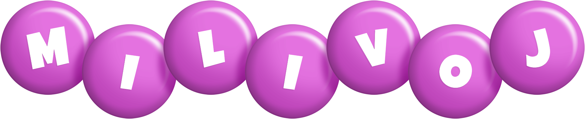 Milivoj candy-purple logo