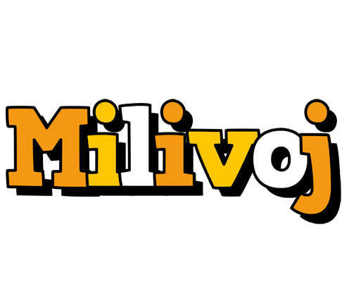 Milivoj cartoon logo