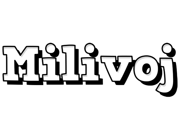Milivoj snowing logo