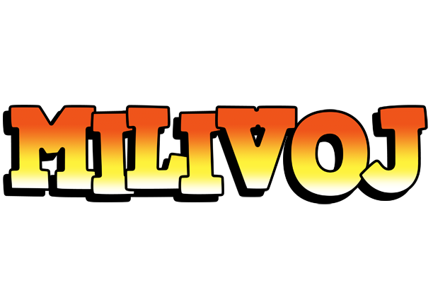 Milivoj sunset logo