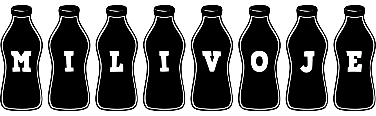 Milivoje bottle logo