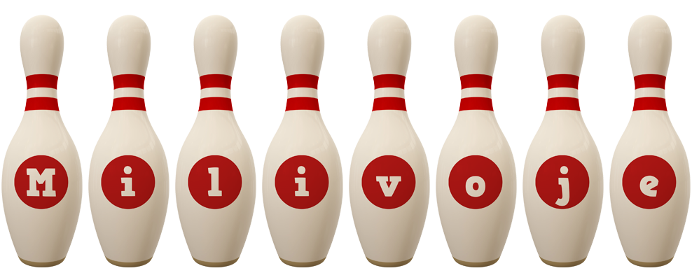 Milivoje bowling-pin logo