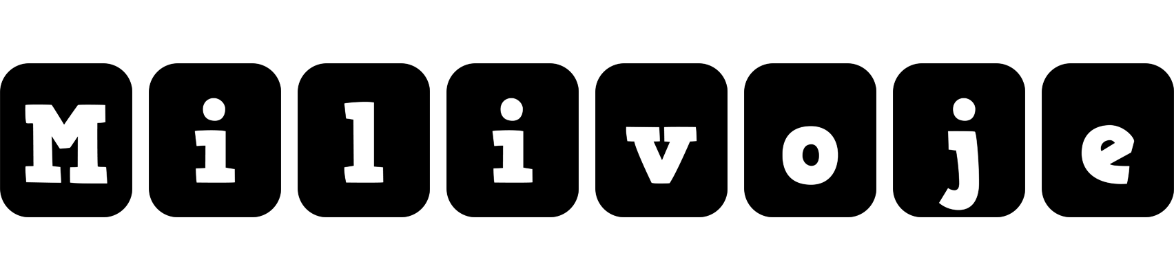 Milivoje box logo