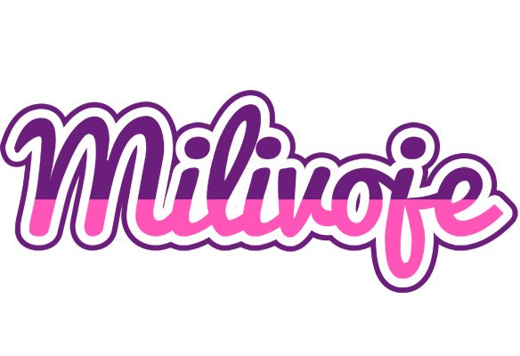 Milivoje cheerful logo