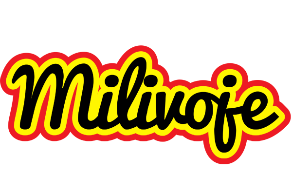Milivoje flaming logo