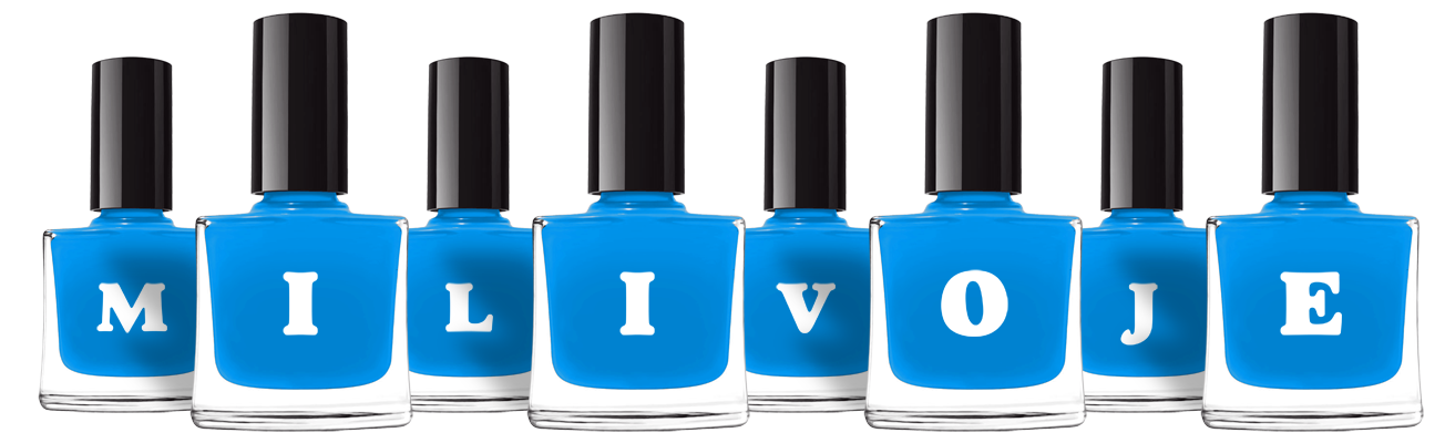 Milivoje glossy logo