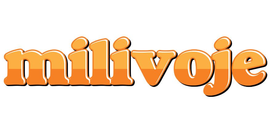 Milivoje orange logo