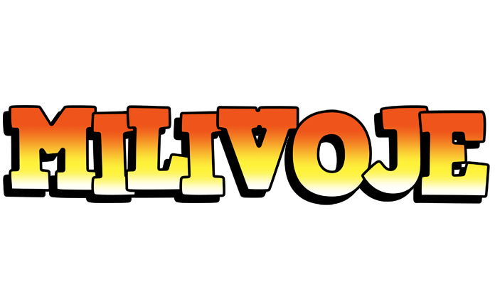 Milivoje sunset logo