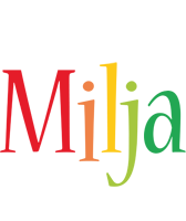 Milja birthday logo