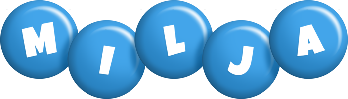 Milja candy-blue logo