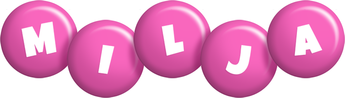 Milja candy-pink logo