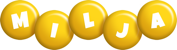 Milja candy-yellow logo