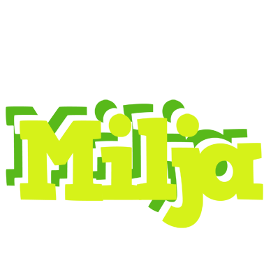 Milja citrus logo