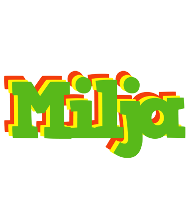 Milja crocodile logo