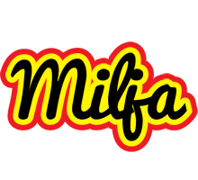 Milja flaming logo