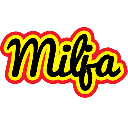 Milja flaming logo