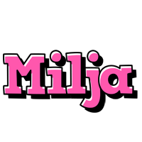 Milja girlish logo