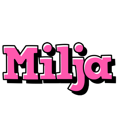 Milja girlish logo