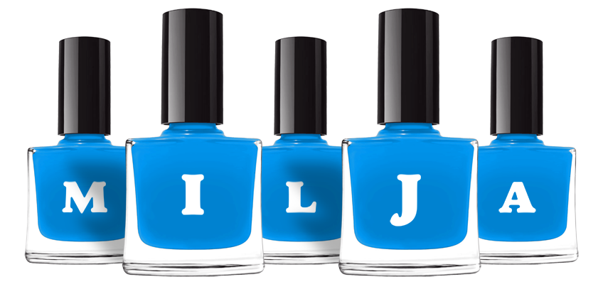 Milja glossy logo