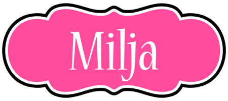 Milja invitation logo