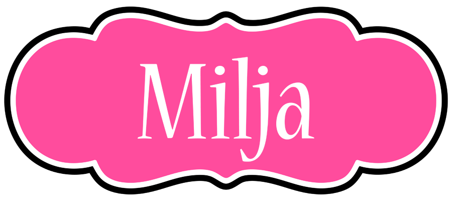 Milja invitation logo