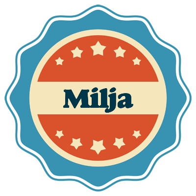 Milja labels logo