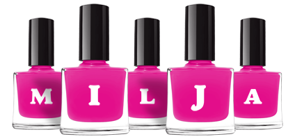 Milja nails logo