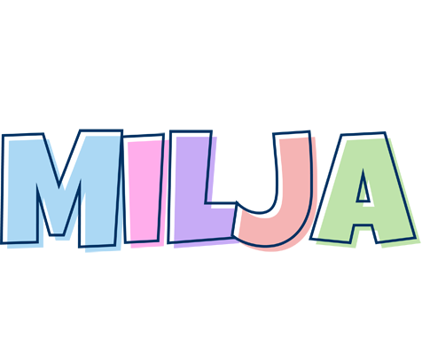 Milja pastel logo