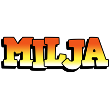 Milja sunset logo