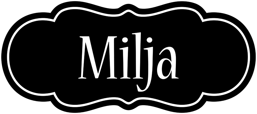 Milja welcome logo