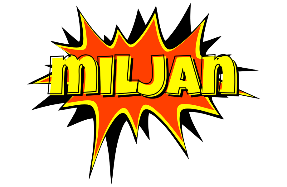 Miljan bazinga logo