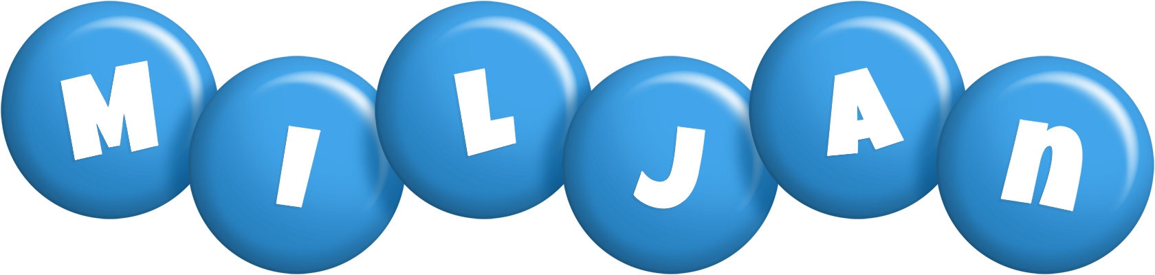 Miljan candy-blue logo