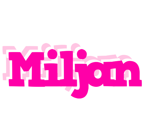 Miljan dancing logo