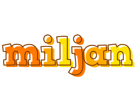 Miljan desert logo
