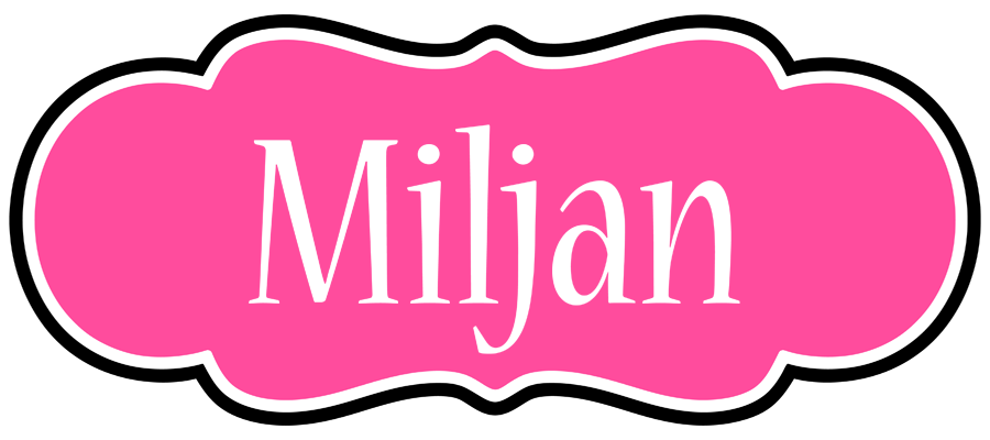 Miljan invitation logo