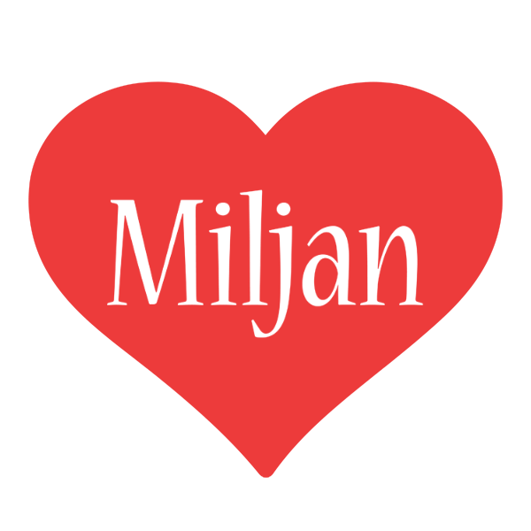 Miljan love logo