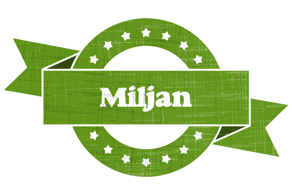 Miljan natural logo