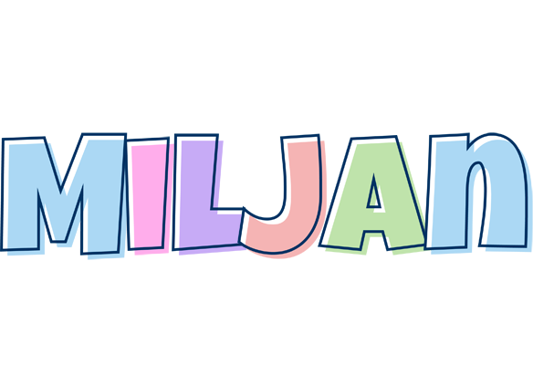 Miljan pastel logo