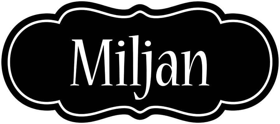 Miljan welcome logo